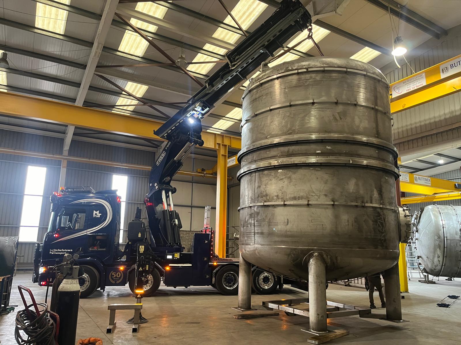 Indoor Tank Lift