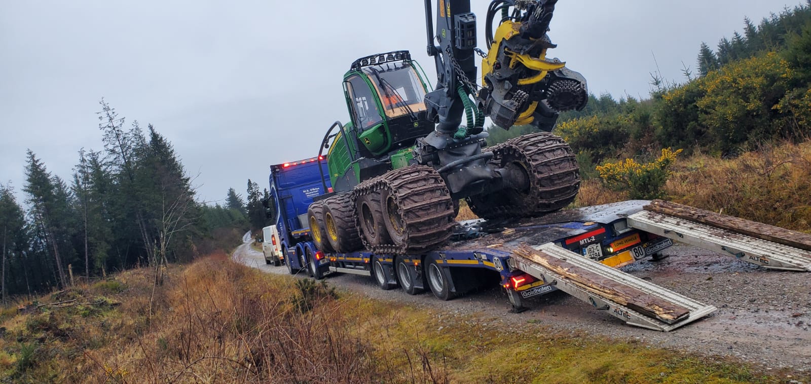 Rural delivery of forestry equipment