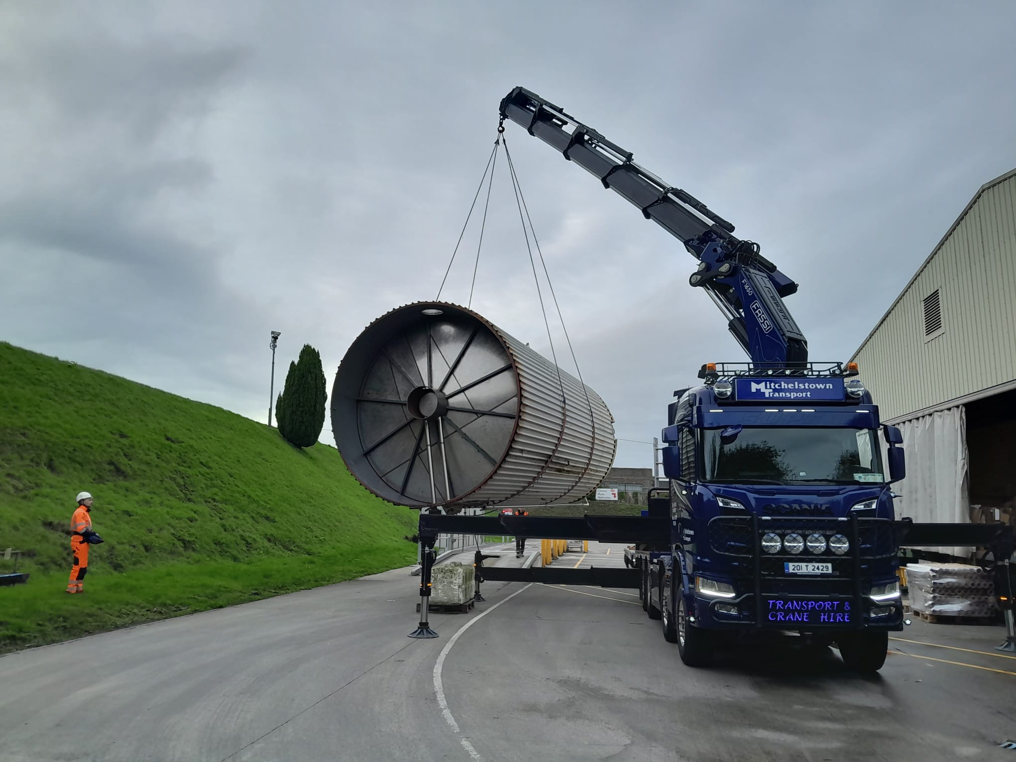 Loading of Tanks to be delivered